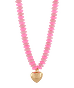 Chunky Heart Beads