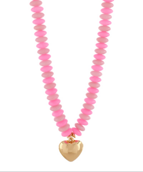 Chunky Heart Beads