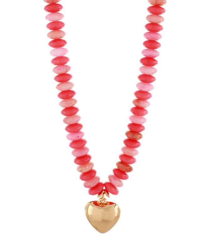 Chunky Heart Beads