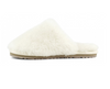Closed Toe Sheepskin Fur Slipper- Vanilla
