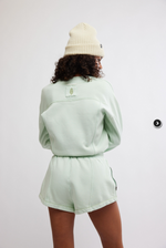 Intercept Romper- Pistachio