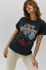 Chris Stapleton Horse And Canyons Tour Tee- Vintage Black