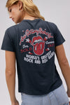 Rolling Stones 78 US Tour Ringer Tee - Vintage Black