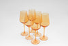 Creamsicle Orange - Colored Wine Glass