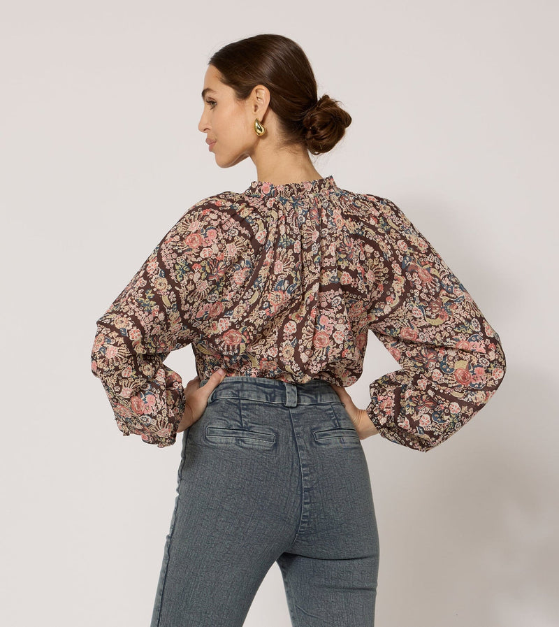 Alicia Blouse- Divina Print