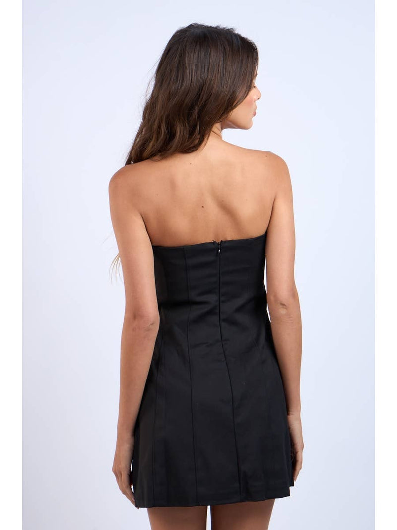 Touchdown Dress- Black