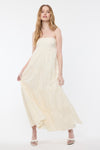Tube Maxi Dress- Butter Yellow Eyelet
