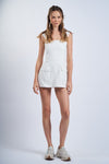 Can't Wait Dress- White