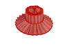Island Capri Maxi Hat- Love Heart Tangerine