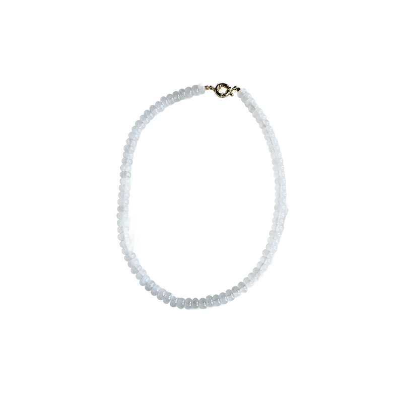 Candy Necklaces- White Jade