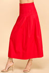 All About It Skirt- Red