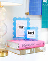 Neon Blue Mini Acrylic Picture Frame