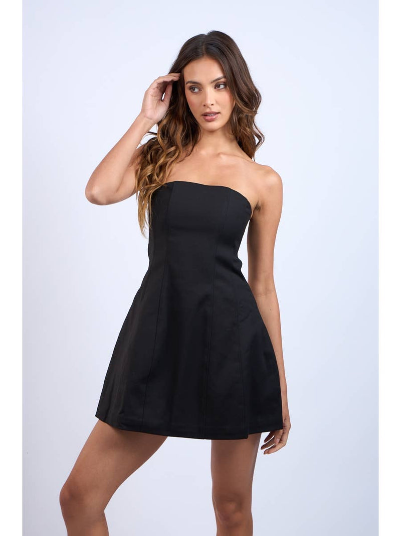 Touchdown Dress- Black