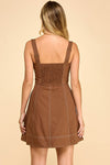 Mulled Cider Dress- Mocha