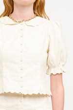 Vanilla Latte Top- Cream