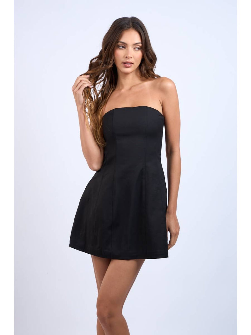 Touchdown Dress- Black