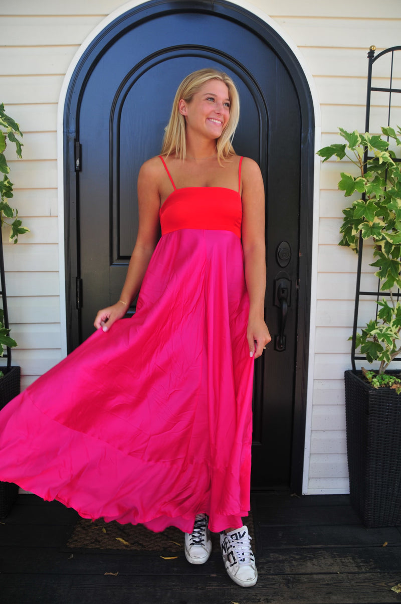 Cherry Cosmo Maxi - Red/Fuschia