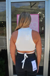 Fizzle Crop Top - Off White