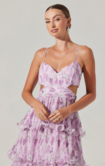 Jaiden Dress- Lavender Floral