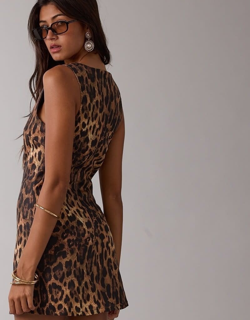 Wild About You Dress- Safari