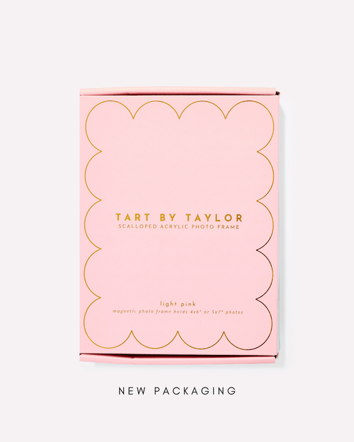 Acrylic Picture Frame- Light Pink
