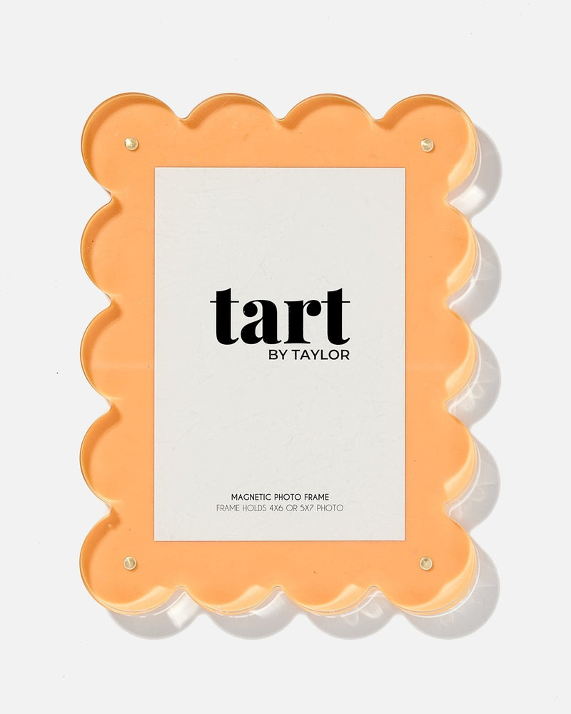 Acrylic Picture Frame- Orange Sherbet
