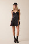 Wildest Dreams Dress- Black Polka Dot