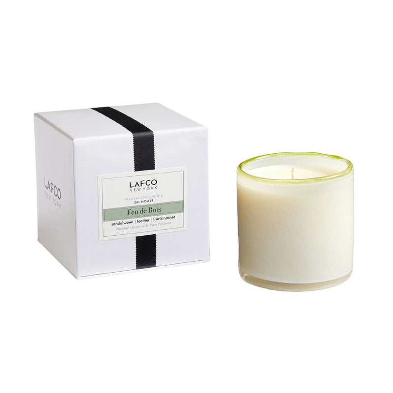 Signature Ski House Candle- Feu De Bois